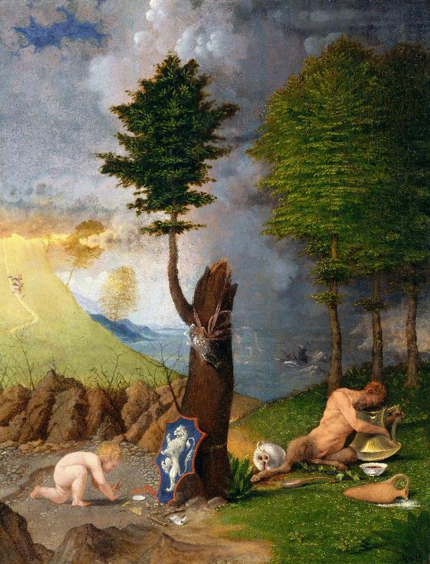 Allegory of Virtue and Vice, Lorenzo Lotto